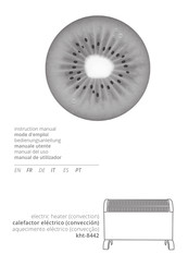Kiwi kht-8442 Instruction Manual
