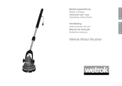 Wetrok 20006 Operating Instructions Manual