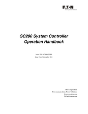 Eaton SC200 Operation Handbook