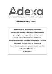 Adexa EHP-4S Manual