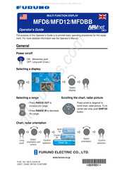 Furuno NAVnet MFDBB Operator's Manual