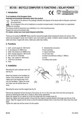 Velleman BC15S Manual