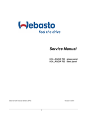 Webasto HOLLANDIA 700 - 49 Service Manual