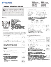 Dewenwils HODT01A Quick Start Manual