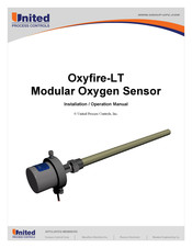 United Process Controls Oxyfire-LT Installation & Operation Manual