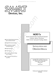 SMART Devices MOD 7a Installation And Operation Manual