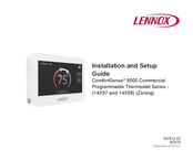 Lennox CS8500 Installation And Setup Manual