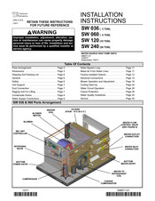 Lennox SW 060 Installation Instructions Manual