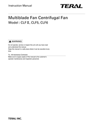 Teral CLF II Instruction Manual