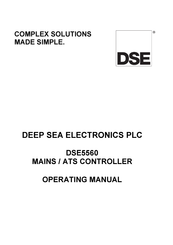 DEEP SEA ELECTRONICS DSE5560 Operating Manual