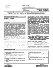 Lennox 18M7901 Installation Instructions Manual