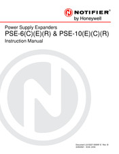 Honeywell NOTIFIER PSE-10C Instruction Manual