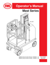 Mec Mast Series Operator's Manual