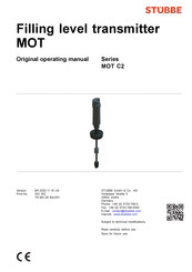 Stübbe MOT C2 Series Original Operating Manual