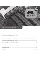 BPW iMC Installation And Operating Instructions Manual