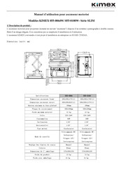 Kimex SLIM 055-0064W User Manual