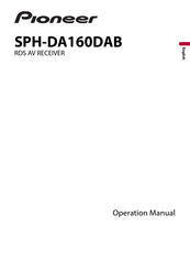 Pioneer SPH-DA160DAB Operation Manual