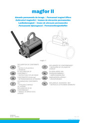 Tractel magfor II 100 HO Instructions For Use Manual