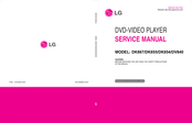 LG DK855 Service Manual