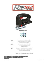 Ribimex RIBITECH RBAT20 User And Maintenance Manual