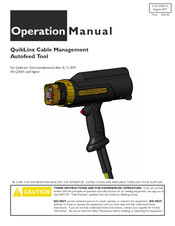 Image Industries QuikLinx 10700 Operation Manual