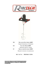 Ribimex 533196 Instruction And User's Manual