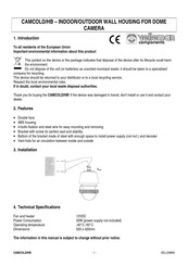 Velleman CAMCOLD/HB Quick Start Manual