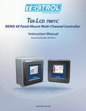 TEKTROL TEK-LCD 7801C-GP-8PI-10AO Instruction Manual
