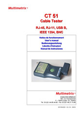 Multimetrix CT 51 User Manual