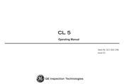 GE CL 5 Operating Manual