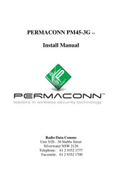 Permaconn PM45-3G Install Manual