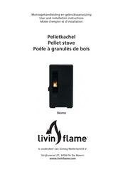 livin flame Skomo 5 User And Installation Instructions Manual