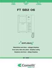 simplebus FT SB2 06 Technical Sheet