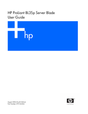 HP BL35p - ProLiant - 2 GB RAM User Manual