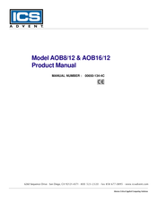 ICS AOB8/12 Product Manual