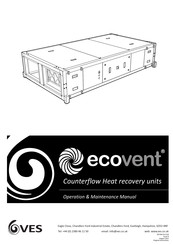 VES ecovent EVCB485-1 Operation & Maintenance Manual