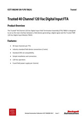 Rockwell Automation Trusted T8424 Manual