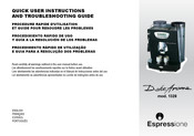 Espressione Dolche Aroma Quick User Instructions And Troubleshooting Manual