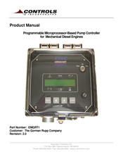 Controls EMGRT1 Product Manual