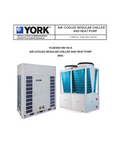 York YCAE100X Installation, Commissioning, Operation And Maintenance Manual