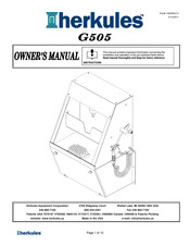 HERKULES G505 Owner's Manual