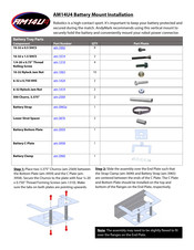 AndyMark AM14U4 Battery Mount Installation