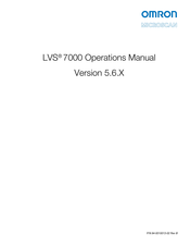 Omron Microscan LVS 7000 Operation Manual