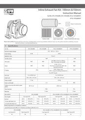 Legrand HPM EFIL100SQWE Instruction Manual