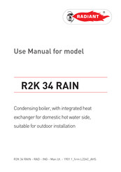 Radiant R2K 34 RAIN Use Manual