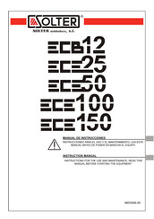 Solter ECB-12 Instruction Manual