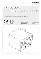 Bosch Rexroth AGEV1-48404-AA/HM/L01H01-XC Operating Instructions Manual
