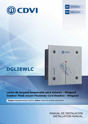 CDVI DGLIEWLC Installation Manual