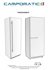 Campomatic FRZ500IT Instruction Manual