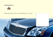 MAYBACH 240 2005 Maintenance Booklet